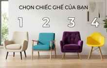Quiz: Chọn chiếc ghế bạn muốn ngồi nhất để khám phá kiểu sống phù hợp với bạn