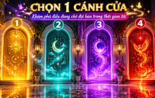 Quiz: Chọn một cánh cửa bạn muốn bước vào nhất để khám phá điều đang chờ đợi bạn trong thời gian tới