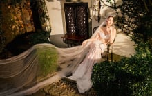 Ngọc Trinh khoe ảnh mặc váy cưới, khẳng định 'cuối cùng mọi cố gắng rồi cũng được đền đáp'