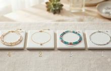 Trắc nghêm: Chọn 1 chiếc lắc chân bạn thích nhất