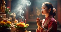 3 khung giờ đẹp nhất để thắp hương ngày Rằm, phúc lộc tăng đều