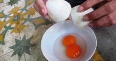 Ăn trứng 2 lòng đỏ có bổ hơn trứng thường không?