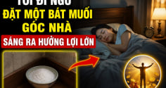 Tối đi ngủ đặt một bát muối góc nhà, sáng ra hưởng lợi lớn