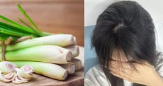 Cách gội đầu bằng sả giúp sạch gàu, tóc lâu bết, tóc con đua nhau mọc