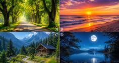 Quiz: Chọn khung cảnh khiến bạn thấy bình yên nhất - Đáp án tiết lộ điều ít ai biết về con người bạn