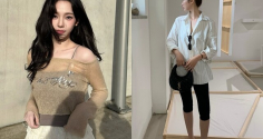 4 công thức chống nắng bằng thời trang được nhiều sao Hàn yêu thích trong mùa hè