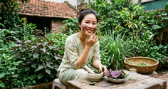 Trị nám bằng lá tía tô: Mẹo dân gian cực rẻ tiền giúp mờ đốm nâu, da trắng mịn sau vài tuần