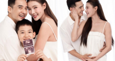 Thúy Diễm cập nhật tình hình sức khỏe trong thời gian mang thai lần 2