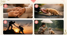 Chọn 1 hình ảnh để xem bạn có giàu lòng trắc ẩn không?