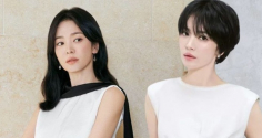 Song Hye Kyo ghi điểm với kiểu áo thanh lịch, mặc đi làm hay dạo phố đều đẹp