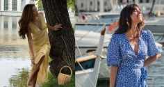 Váy tea dress và sandal – công thức mặc đẹp mùa hè giúp nàng vừa nữ tính vừa thoải mái