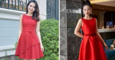 Váy cổ thuyền - thiết kế tối giản giúp nâng tầm phong cách old money đầy tinh tế