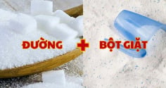 Trộn đường trắng với bột giặt có tác dụng gì mà nhiều người thích áp dụng?