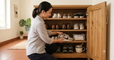 Tại sao nhiều người để một cốc gạo trong tủ giày? Mẹo hút ẩm, giảm mùi đơn giản mùa mưa