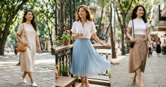 Chân váy chữ A chưa phải lựa chọn duy nhất: 3 kiểu váy vừa trẻ trung vừa che khuyết điểm tốt