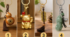 Chọn 1 chiếc móc treo chìa khóa: Bạn có phải người dễ thu hút tiền bạc?