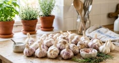 Làm điều này khi bảo quản tỏi, để cả năm không hỏng, không bị mọc mầm