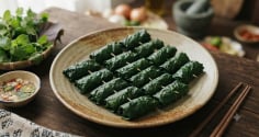 Cách làm chả lá lốt nhân tôm ngon