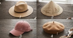 Trắc nghiệm: Chọn 1 chiếc mũ bạn ấn tượng nhất