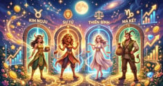 Tuần mới (27/7 - 2/8): 4 cung hoàng đạo đón lộc trời cho, tiền bạc khởi sắc bất ngờ