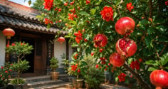 Người xưa nói: “Phía Đông trồng lựu là vàng”, vì sao cây lựu được yêu thích như vậy?