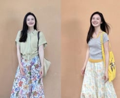3 cách phối chân váy dài giúp phong cách mùa hè vừa nữ tính vừa sang hơn hẳn