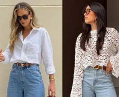 Cách phối quần jeans ống rộng giúp tôn dáng, che khuyết điểm và nâng tầm phong cách năm 2026