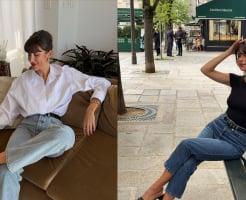 Muốn mặc quần jeans đẹp như phụ nữ Pháp, hãy bắt đầu với 4 kiểu áo không bao giờ lỗi mốt