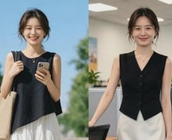 Phối đồ đen trắng mùa hè: Công thức kinh điển giúp vẻ ngoài thanh lịch mà không bao giờ lỗi mốt
