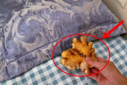 Để 1 nhánh gừng dưới gối, sáng ra thấy ngay điều bất ngờ