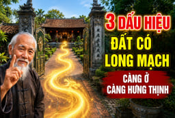3 dấu hiệu đất có Long Mạch, càng ở con cháu càng hưng thịnh