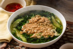 Cách nấu canh riêu cua mồng tơi ngon