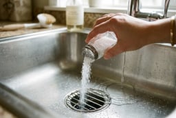 Đổ một nắm muối xuống ống thoát nước: Tác dụng kỳ diệu khiến nhà nhà đua nhau làm theo