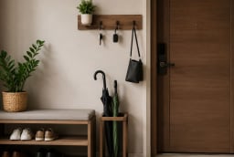 5 vật dụng nên đặt cạnh cửa ra vào, giúp ngôi nhà gọn gàng và tiện lợi hơn mỗi ngày