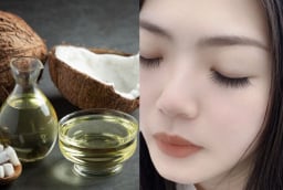 Cách dưỡng mi nhanh dài, cong vút bằng dầu dừa