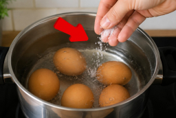 Tại sao bạn nên thả vài hạt muối vào nồi luộc trứng?
