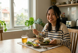 Vì sao bạn nên ăn cơm tẻ vào bữa sáng?