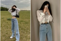3 cách phối quần jeans loe chuẩn phong cách Pháp, vừa hack dáng vừa ghi điểm thanh lịch