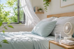 Mùa hè nên để gì cạnh giường ngủ? 5 món nhỏ giúp cảm thấy dễ chịu hơn