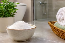 Nhiều người đặt bát muối trong nhà tắm, tưởng mê tín nhưng hóa ra có 5 lợi ích thiết thực