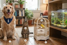 Trắc nghiệm: Chọn 1 loài vật mà bạn muốn nuôi