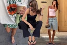 Dép xỏ ngón trở thành món phụ kiện được tín đồ thời trang mê mẩn