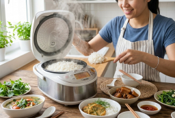 Nấu cơm đừng chỉ vo gạo rồi bật nút: Thêm một bước nhỏ, hạt cơm dẻo thơm và lâu ôi hơn