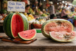 Cách chọn dưa hấu ngon