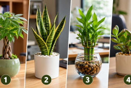 Chọn 1 cây cảnh để bàn làm việc để xem đường công danh của bạn gập ghềnh hay thuận lợi ra sao