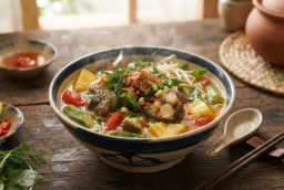 Cách nấu canh cá ngon không tanh
