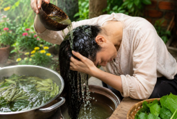 Cách nấu nước gội đầu từ các loại rau, lá cây giúp tóc mềm mượt, hỗ trợ mọc tóc nhanh