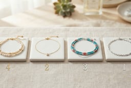 Trắc nghêm: Chọn 1 chiếc lắc chân bạn thích nhất