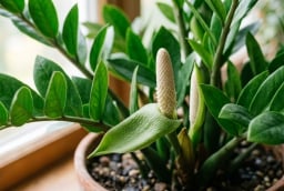 Cách trồng để cây kim tiền ra hoa