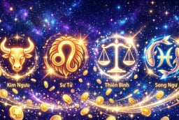 Cuối tuần 25 - 26/7: 4 cung hoàng đạo đón vận may rực rỡ, tiền bạc có tín hiệu khởi sắc